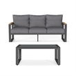 2-Piece 3-Seat Outdoor Sofa Couch Set - 75
