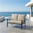 Heavy-Duty Outdoor Loveseat - All-Weather 47.2