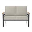 Heavy-Duty Outdoor Loveseat - All-Weather 47.2