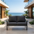 Heavy-Duty Outdoor Loveseat - All-Weather 47.2