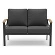 Heavy-Duty Outdoor Loveseat - All-Weather 47.2