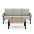 2 Pieces Outdoor Patio Set - All-Weather 69.3