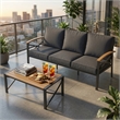 2 Pieces Outdoor Patio Set - All-Weather 69.3