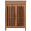 Shoe Cabinet/5-Tier Storage with Louvered Doors and Drawer/Freestanding