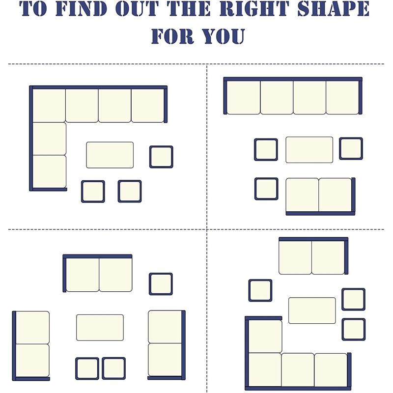 Moootto 7-Piece Modern Stainless Steel Patio Dining Sectional Sofa Set in Brown