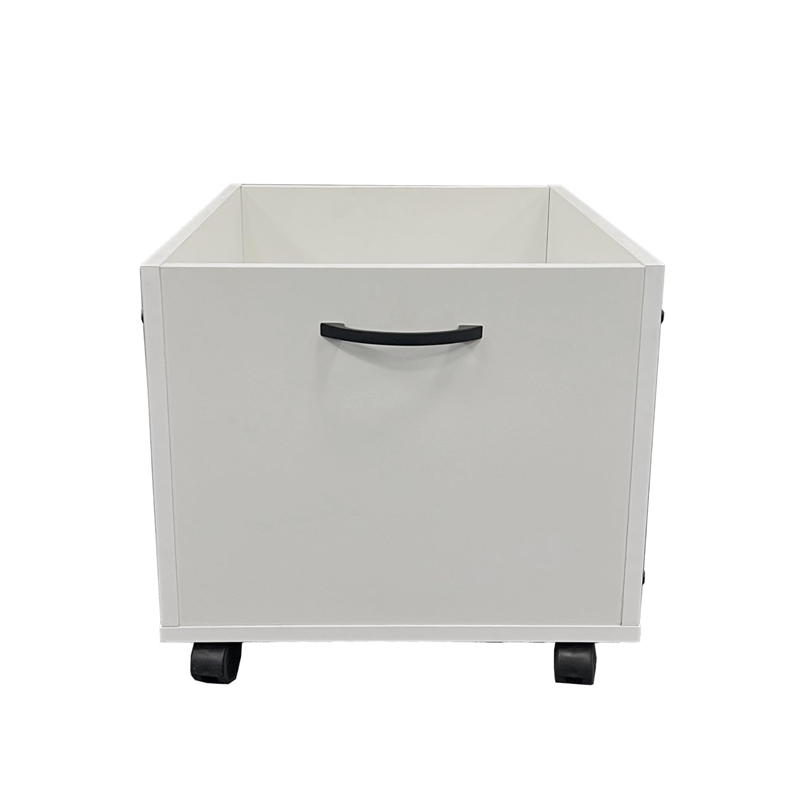 2-Piece Toy Boxes Storage Boxes in White Finish