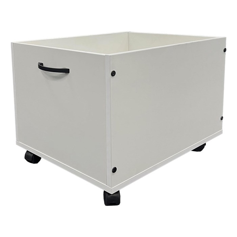2-Piece Toy Boxes Storage Boxes in White Finish
