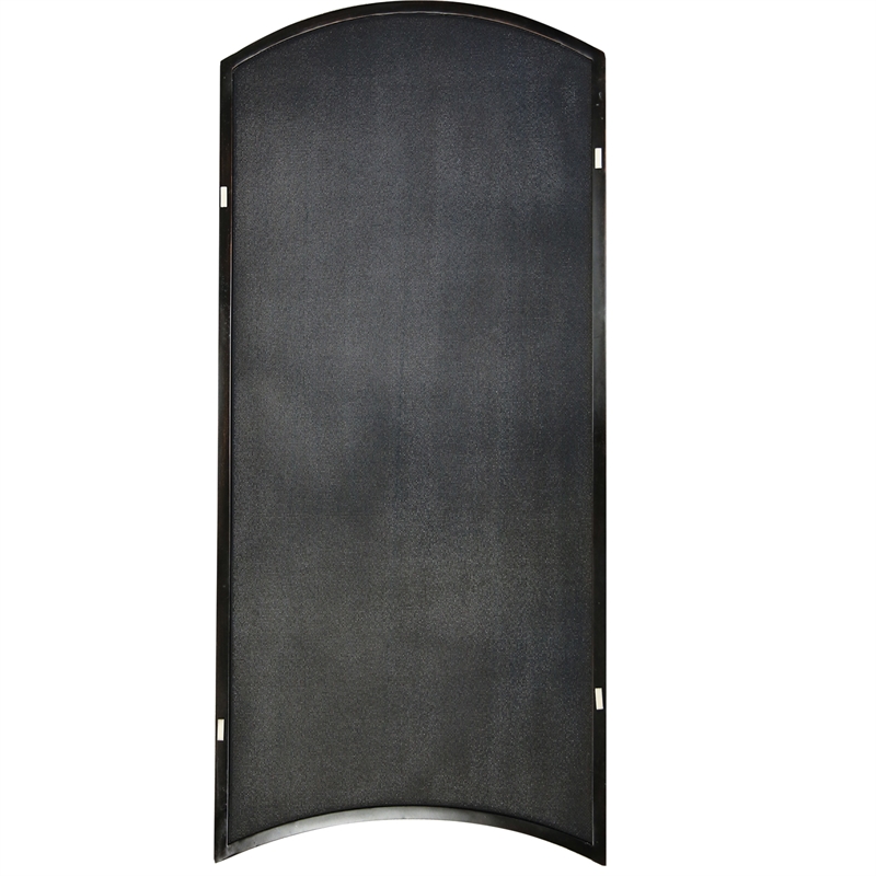 KaMic Polyurethane Swing Exterior Door with Right-Hand in Espresso