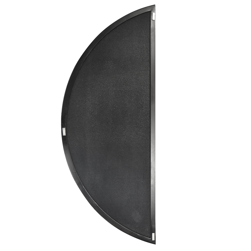 KaMic Polyurethane Swing Exterior Door with Right-Hand Double Inward in Espresso