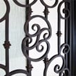 KaMic Polyurethane Swing Exterior Door with Left-Hand Single Inward in Espresso