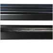 KaMic Polyurethane Swing Exterior Door with Left-Hand Single Inward in Espresso