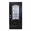 KaMic Polyurethane Swing Door with Left-Hand Single Inward in Espresso