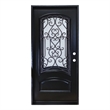 KaMic Polyurethane Swing Door with Left-Hand Single Inward in Espresso
