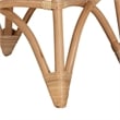 bali & pari Elani Modern Bohemian Natural Rattan Coffee Table