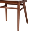 bali & pari Denver Acacia Wood & Seagrass Dining Chair in Brown