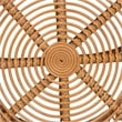 bali & pari Tiramisu Modern Bohemian Rattan Coffee Table in Natural Brown
