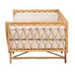 bali & pari Davida Modern Bohemian Natural Brown Rattan Daybed