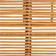 bali & pari Genet Natural Brown Rattan and Teak Wood 2-Tier Kitchen Cart
