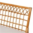 bali & pari Adalina Modern Bohemian Honey Rattan 4-Piece Dining Nook Set