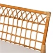 bali & pari Aina Modern Bohemian Honey Rattan 4-Piece Dining Nook Set