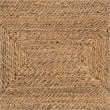 bali & pari Anfield Bohemian Natural Seagrass and Mahogany Wood Dining Chair