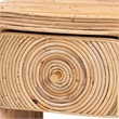 bali & pari Rosina Bohemian Natural Rattan 1-Drawer Nightstand
