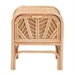 bali & pari Carabella Bohemian Natural Rattan 1-Drawer Nightstand