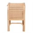 bali & pari Carabella Bohemian Natural Rattan 1-Drawer Nightstand