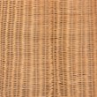 bali & pari Palm Bohemian Honey Scallop Rattan Console Table