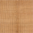 bali & pari Palm Bohemian Honey Scallop Rattan Coffee Table