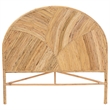 bali & pari Seana Bohemian Honey Rattan King Size Standalone Headboard