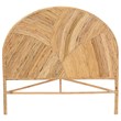 bali & pari Seana Bohemian Honey Rattan Queen Size Standalone Headboard