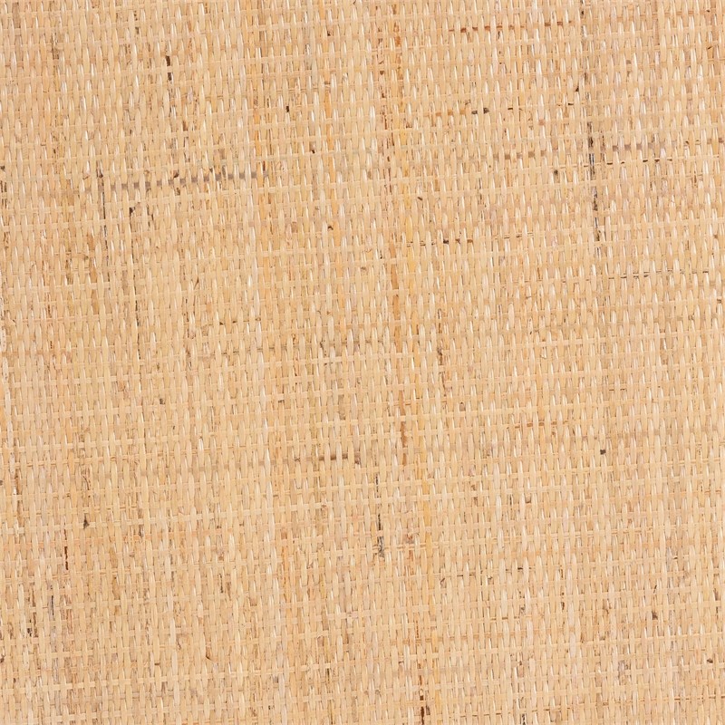 bali & pari Kalimantan Light Honey Rattan and Mahogany Wood Coffee Table