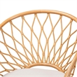 bali & pari Emmeline Bohemian Honey Rattan Accent Chair