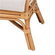 bali & pari Emmeline Bohemian Honey Rattan Accent Chair