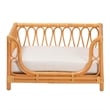 bali & pari Kierra Bohemian Honey Rattan Pet Bed