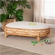 bali & pari Jovia Bohemian Honey Rattan Pet Bed