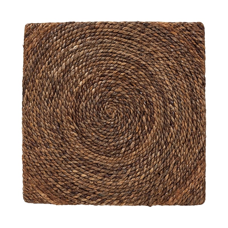 bali & pari Verino Bohemian Natural Seagrass End Table