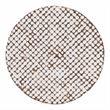 bali & pari Kaloni Bohemian Ivory Coconut Shell and Acacia Wood Coffee Table