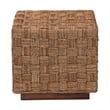 bali & pari Karina Bohemian Natural Seagrass End Table