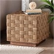 bali & pari Karina Bohemian Natural Seagrass End Table