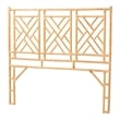 bali & pari Karavo Bohemian Natural Rattan King Size Standalone Headboard