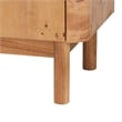 bali & pari Latika Natural Mappa Burl Wood Storage Cabinet