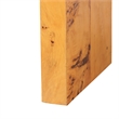 bali & pari Revelle Natural Light Mappa Burl Wood Console Table