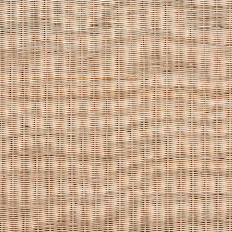 bali & pari Lanica Japandi Sun Bleached Rattan Queen Size Standalone Headboard