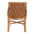 bali & pari Carolyn Bohemian Light Honey Rattan Dining Chair