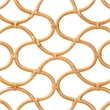 bali & pari Kalcya Bohemian Natural Rattan King Size Standalone Headboard