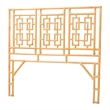 bali & pari Galvan Bohemian Natural Rattan Queen Size Standalone Headboard