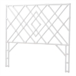 bali & pari Lavali Bohemian White Rattan Queen Size Standalone Headboard