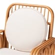 bali & pari Tiramisu Bohemian Light Honey Rattan Arm Chair